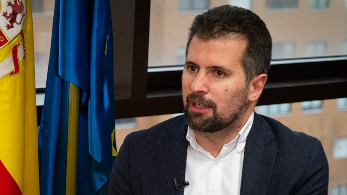 El secretario regional del PSOE, Luis Tudanca. -E. PRESS