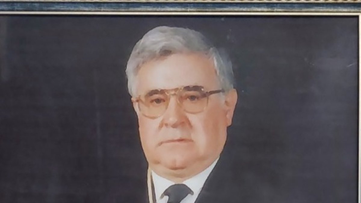 Imagen del cuadro de José Luis de Pedro Mimbrero situado en la Galería de Presidentes del Palacio de Justicia de Burgos, sede del TSJCyL. -TSJCyL