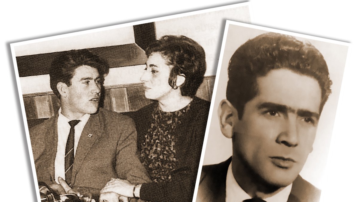Imágenes de los burgaleses Aureliano Calvo, con su mujer, y de Fermín Monasterio que aparecen en el libro La Memoria de las Víctimas.