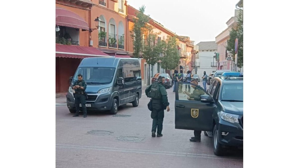 Operación antiterrorista en Tudela de Duero. E.M.
