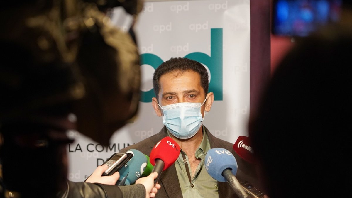 Vicente Andrés en la jornada sobre la reforma laboral, organizada por Adecco y la Asociación para el Progreso de la Dirección (ADP) en Valladolid.- ICAL