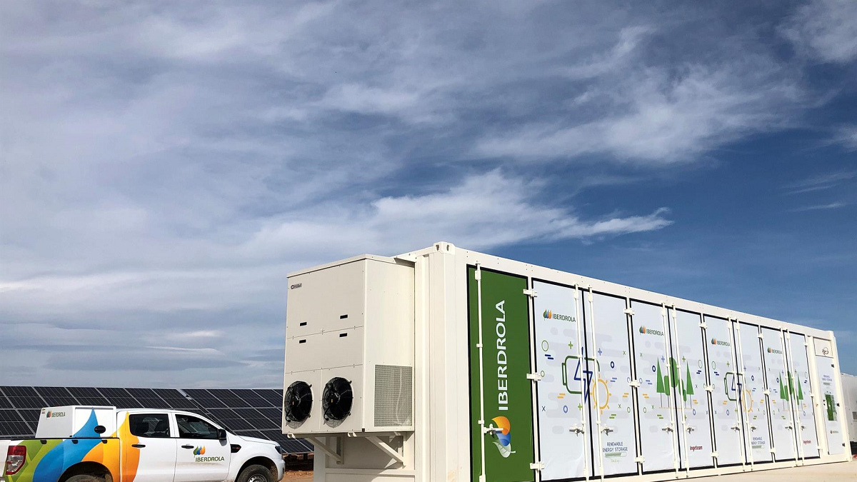 Baterías de Iberdrola en Campo Arañuelo (Cáceres) - IBERDROLA/ Europa Press