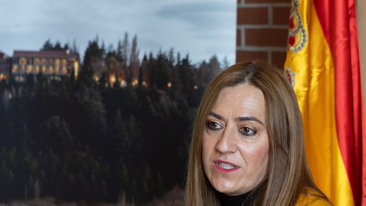 La delegada del Gobierno en Castilla y León, Virginia Barcones.- ICAL