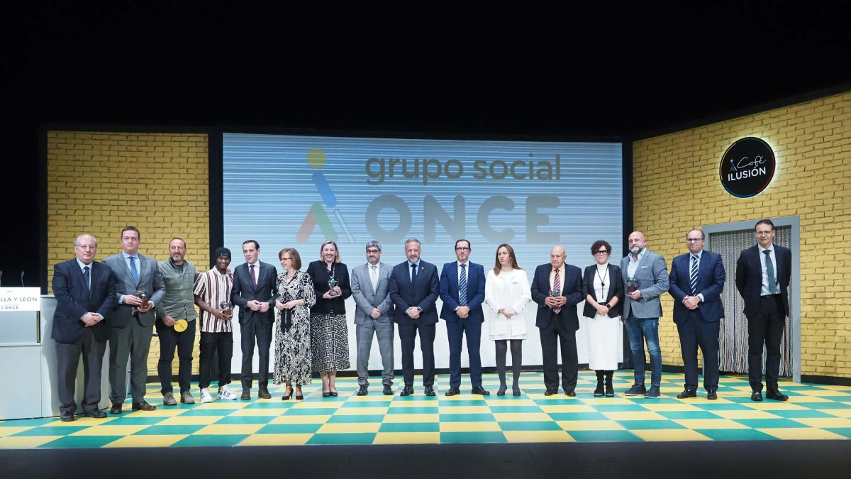 Fotos de los Premios Solidaridad de la ONCE. ICAL