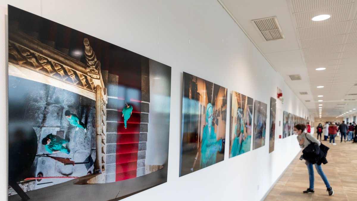Inauguración de la exposición: Protagonistas COVID19: Lugares y personas de la fotógrafa Solete Casado.-ICAL.