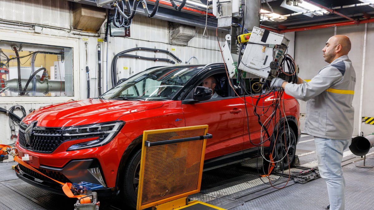 La Factoría de Renault de Villamuriel de Cerrato (Palencia) tras las obras de transformación de la planta para fabricar el modelo Austral. ICAL