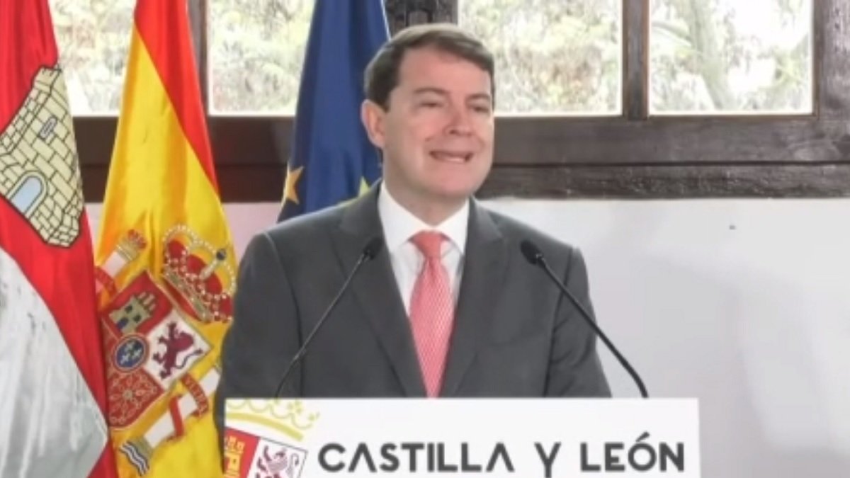 Una imagen de archivo del presidente de la Junta, Alfonso Fernández Mañueco.