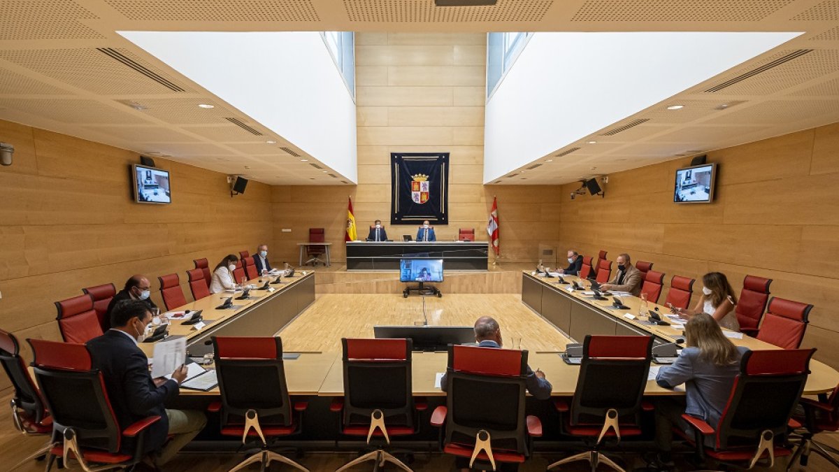 Reunión de la Junta de Portavoces de las Cortes. - ICAL