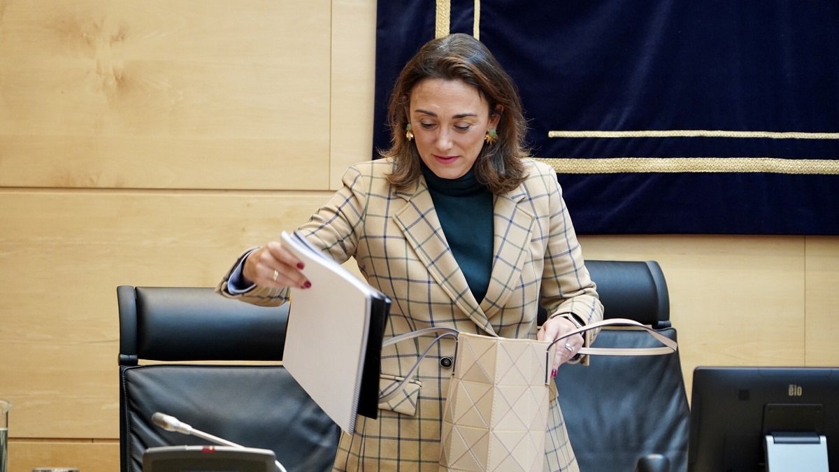 La consejera de Movilidad y Transformación Digital de la Junta de Castilla y León, María González Corral.- ICAL