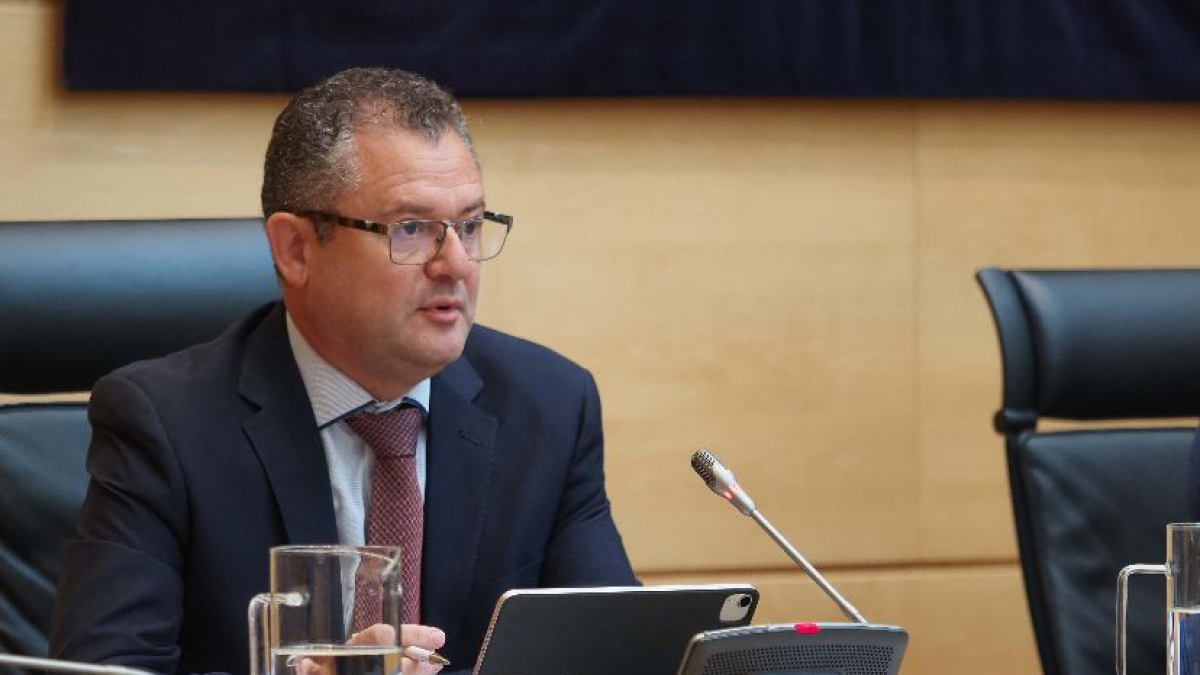 El consejero de Agricultura, Ganadería y Desarrollo Rural de Castilla y León, Gerardo Dueñas.- ICAL