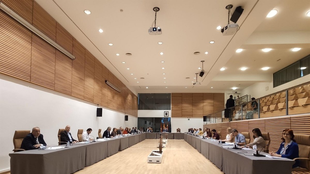 Pleno del Ayuntamiento de Salamanca en el Palacio de Congresos de la ciudad - EUROPA PRESS