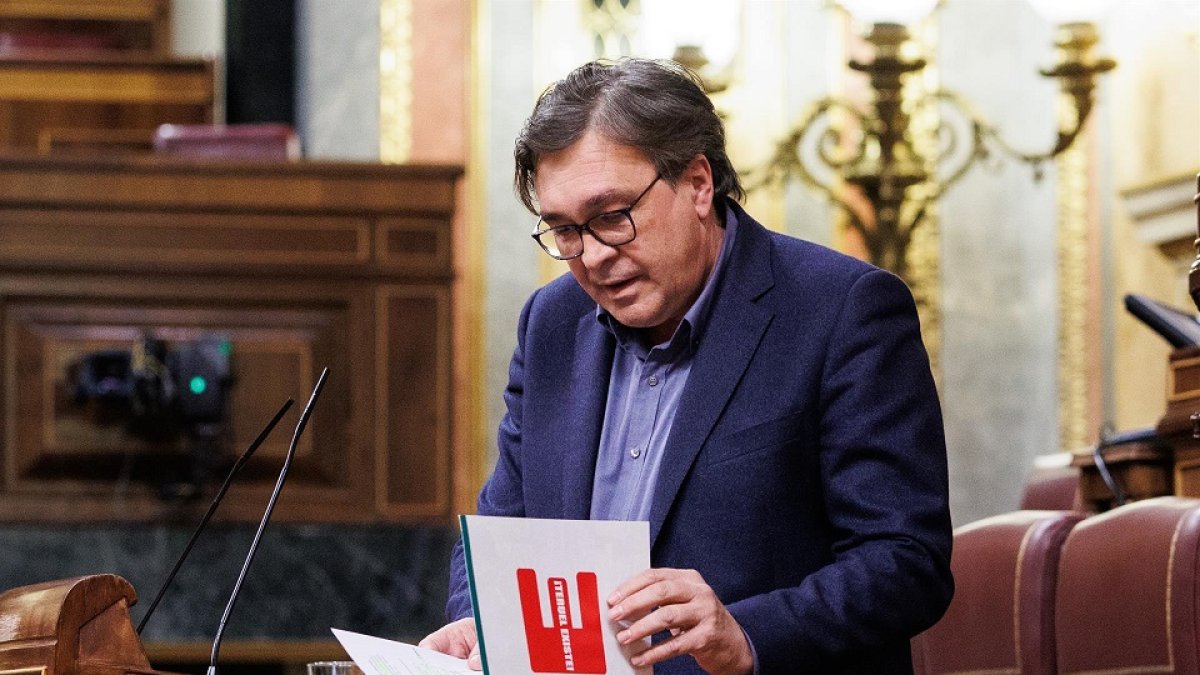 El diputado de Teruel Existe, Tomás Guitarte.- E. PRESS