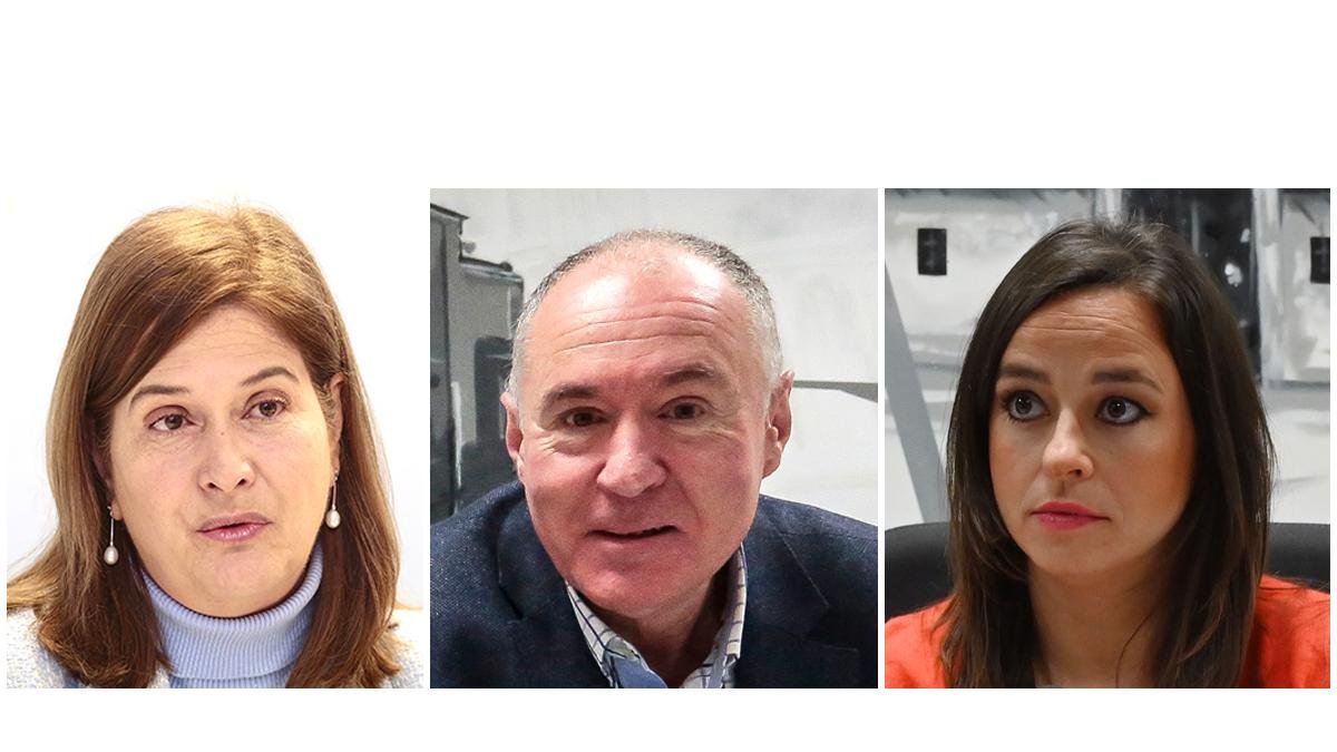 Margarita Torres, Eduardo López y Gemma Villarroel.- ICAL / E. M.