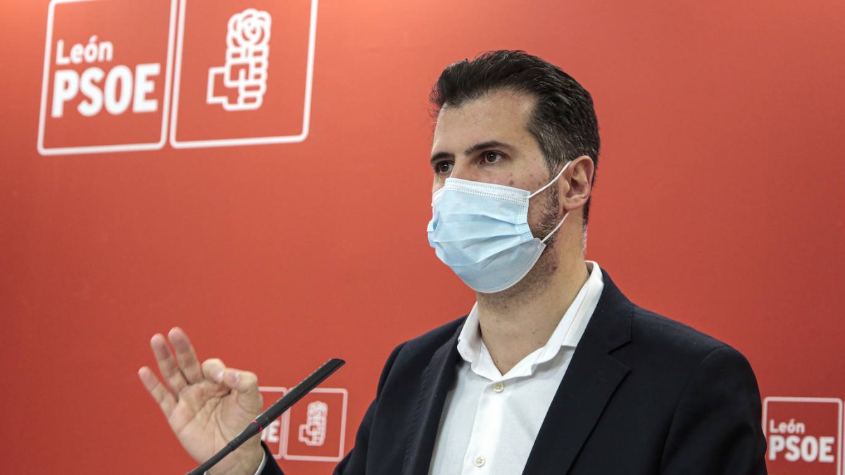 El candidato del PSOE a la presidencia de la Junta, Luis Tudanca, en una imagen de archivo.- ICAL