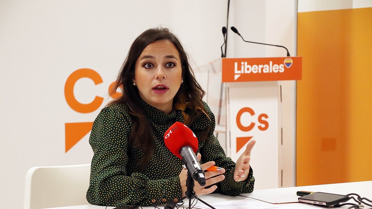 La coordinadora de Ciudadanos en Castilla y León, Gemma Villarroel, en una imagen de archivo.- ICAL