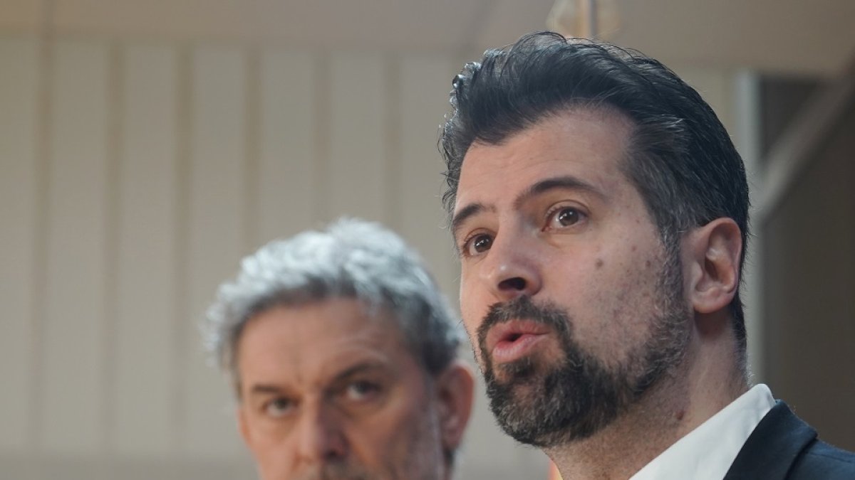 Luis Tudanca, secretario general del PSCyL y portavoz en las Cortes de Castilla y León. ICAL