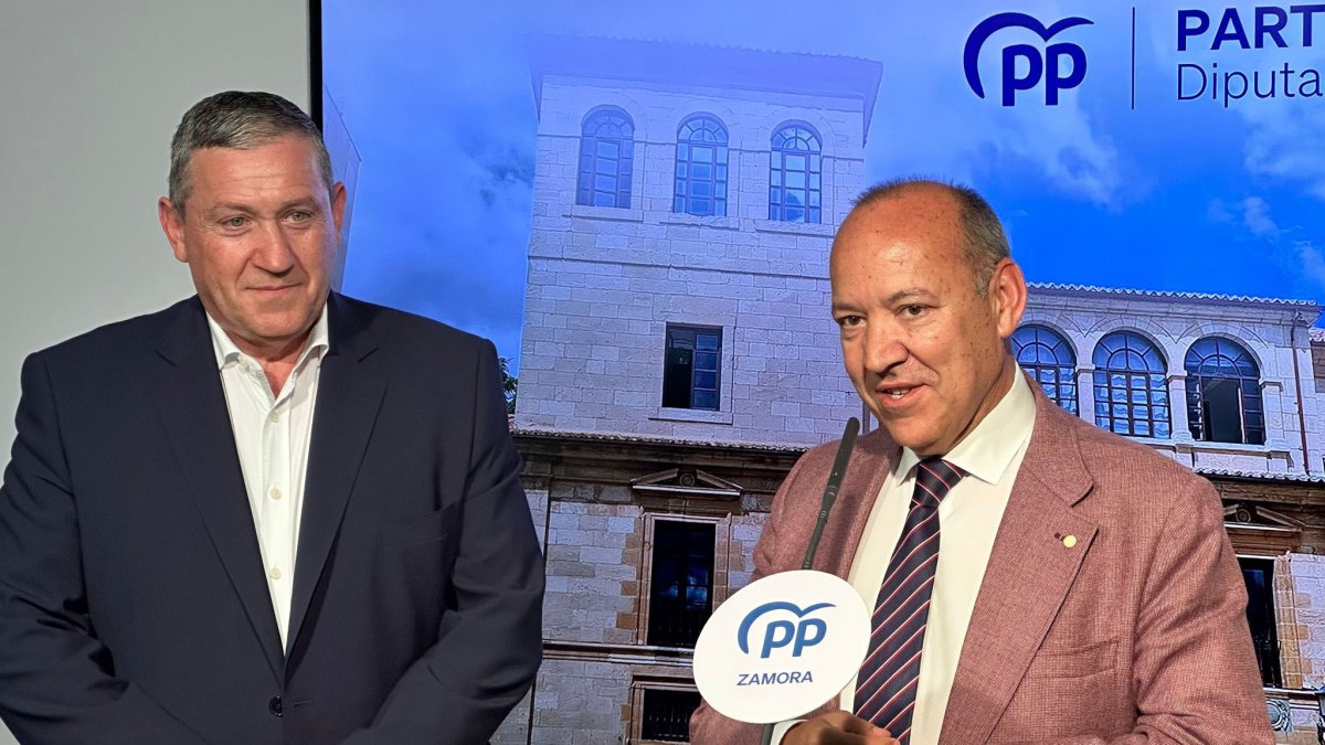 Javier Faúndez (I), nuevo presidente de la Diputación de Zamora.- ICAL