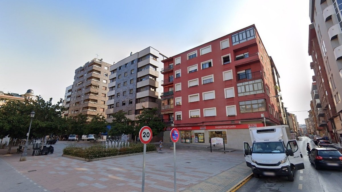 Plaza de Ponferrada donde tuvo lugar el suceso.- STREET VIEW