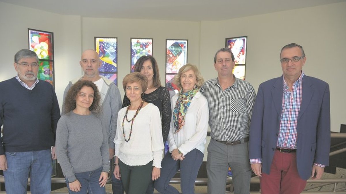 Miembros del grupo PROMUEVE de la Universidad de León. - E. M.