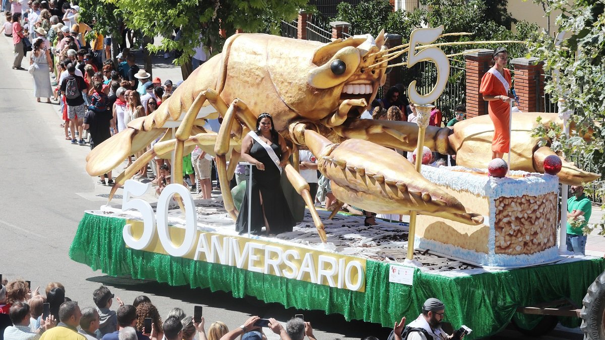 Celebración de la 50 edición del Festival Nacional de Exaltación del Cangrejo de Río de Herrera de Pisuerga. ICAL