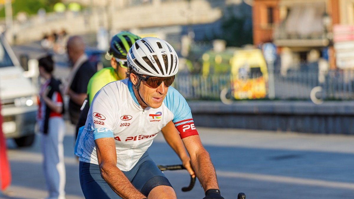 Celebración de la XXVII edición de la Marcha Cicloturista Pedro Delgado 'La Perico 2022'. -ICAL