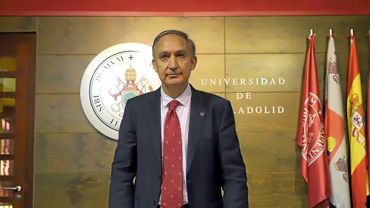 El rector de la Universidad de Valladolid, Antonio Largo Cabrerizo. - ICAL