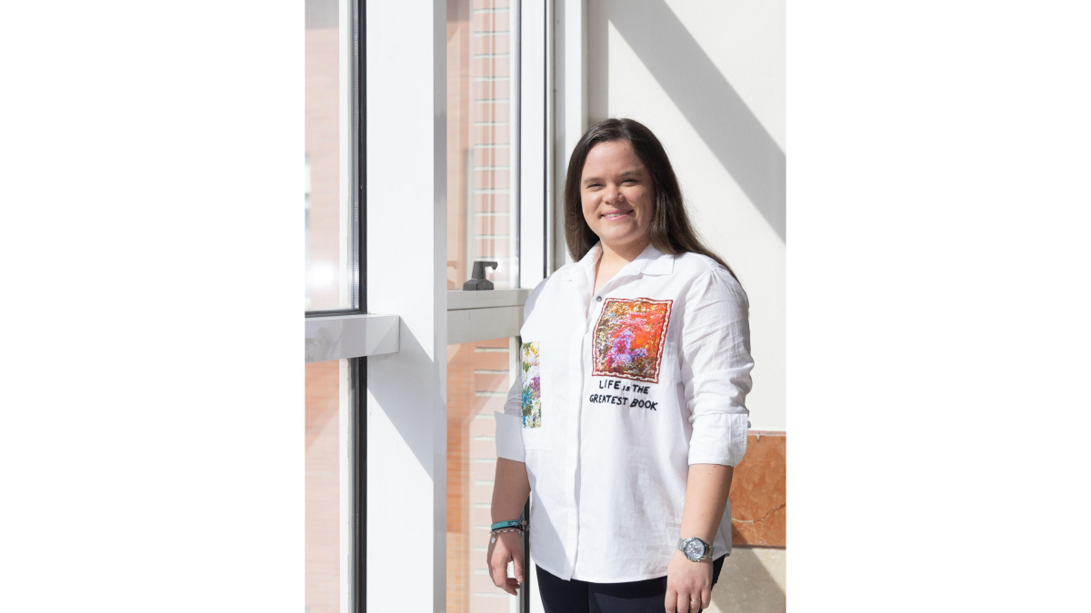 Rocío en la Escuela de Ingeniería Informática de la UVa. PHOTOGENIC