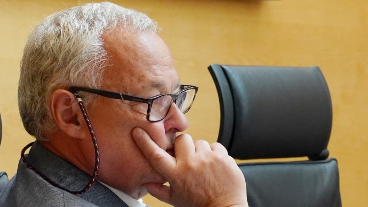 El consejero de Cultura, Turismo y Deporte, Gonzalo Santonja.- ICAL