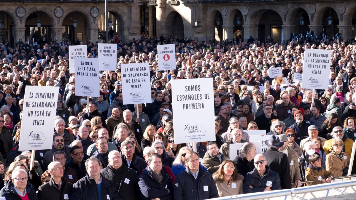Concentración en Salamanca.-ICAL