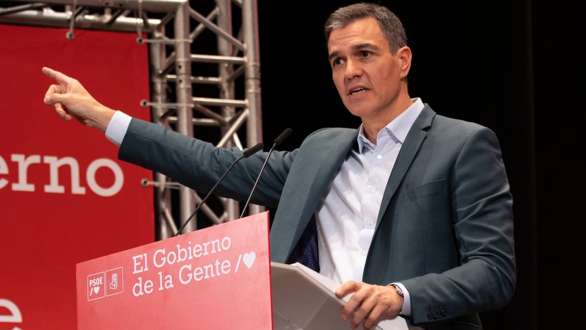 El presidente del Gobierno y secretario general del PSOE, Pedro Sánchez.- EL MUNDO