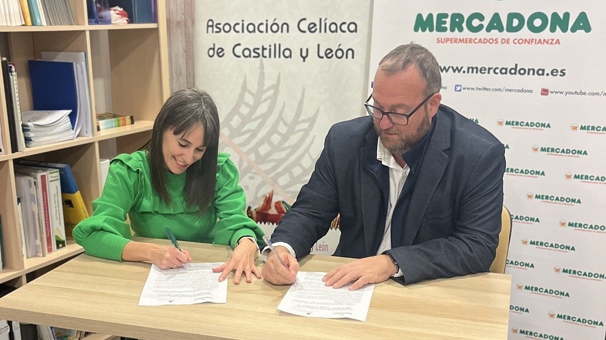 La Asociación de Celiacos de Castilla y León (Acecale) renueva su convenio con Mercadona. -ACECALE