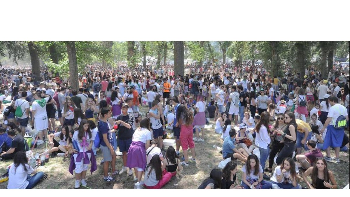 Imagen de archivo del Parral durante la fiesta del Curpillos.