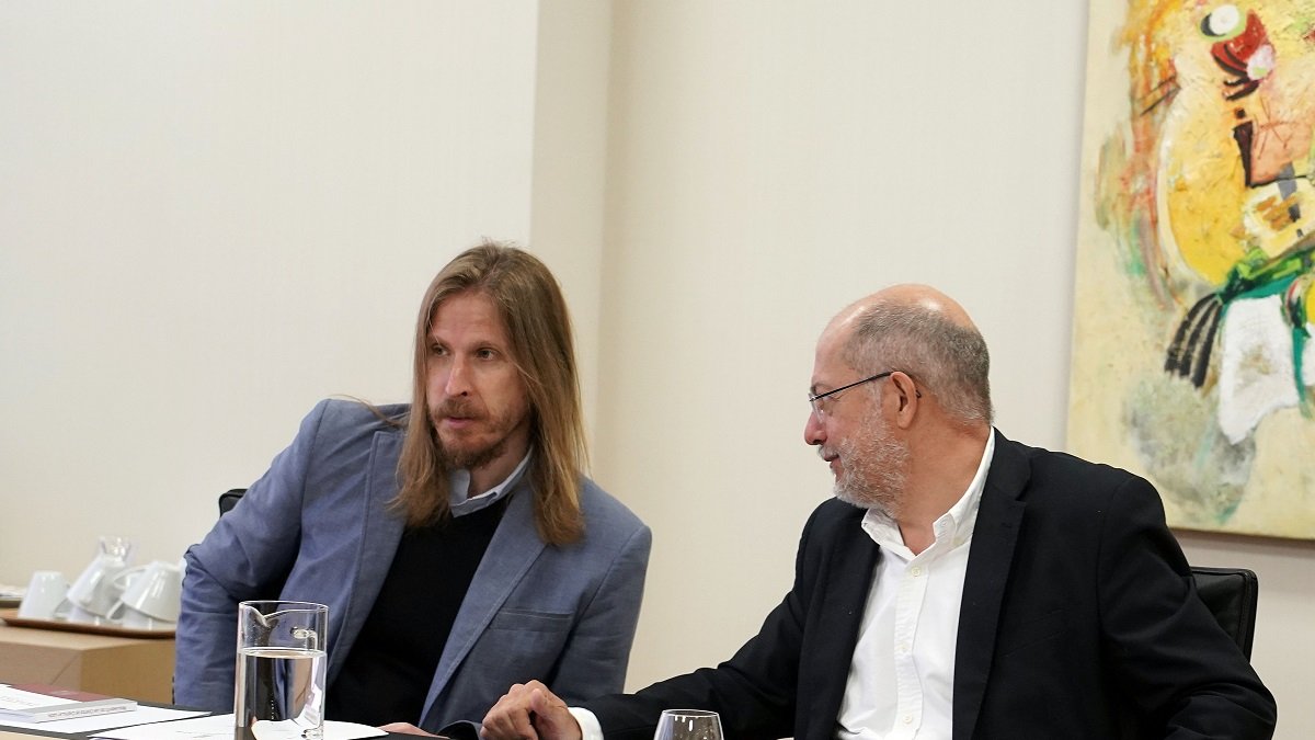 Pablo Fernández y Francisco Igea, en una imagen de archivo.- ICAL