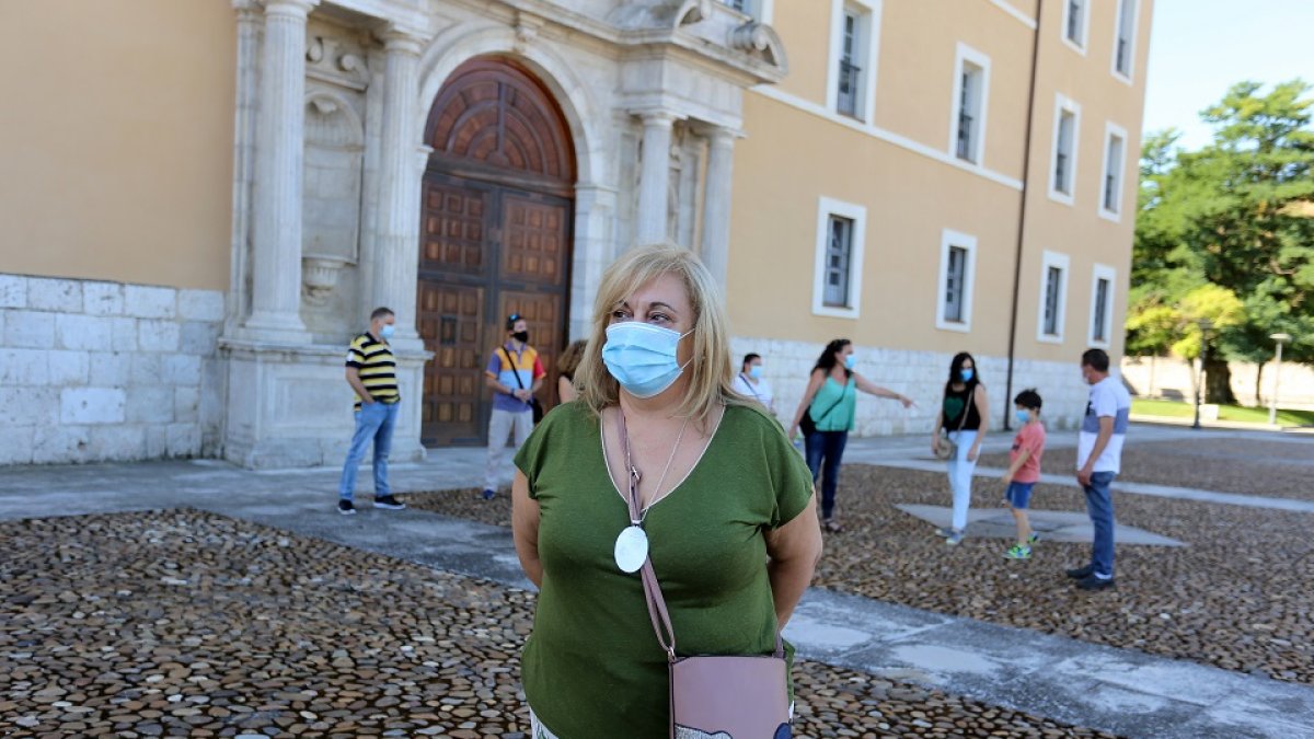 La presidenta de la Asociación de Ayuda a la Dependencia y enfermedades raras de Castilla y León, Yolanda de la Viuda