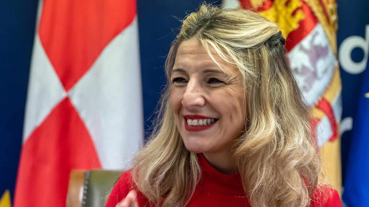 La vicepresidenta segunda del Gobierno y ministra de Trabajo y Economía Social, Yolanda Díaz.- ICAL