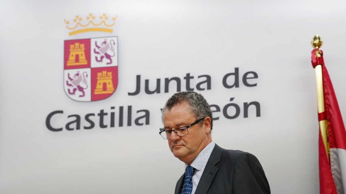 Gerardo Dueñas, consejero de Agricultura y Ganadería de la Junta. ICAL