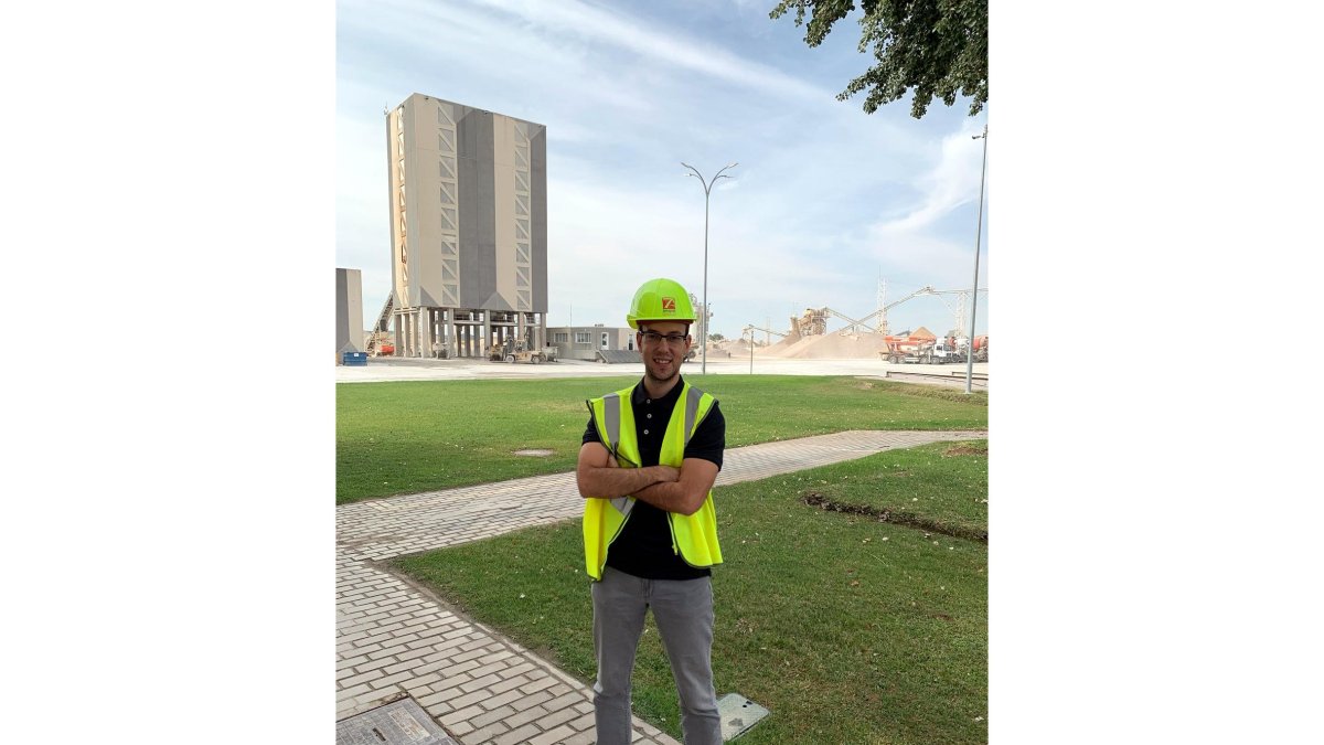 El burgalés Felipe García Gómez, seleccionado como uno de los  mejores 35 ingenieros y arquitectos de hasta 35 años más influyentes. - E.M.