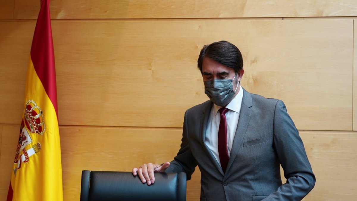 El consejero de Fomento y Medio Ambiente, Juan Carlos Suárez Quiñones. - ICAL