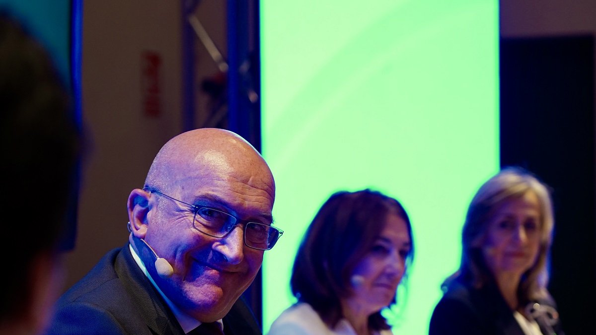 El consejero  de la Presidencia de la Junta de Castilla y León, Jesús Julio Carnero, en los 'Desayunos en Digital: Los retos ante el nuevo ciudadano digital'.- ICAL