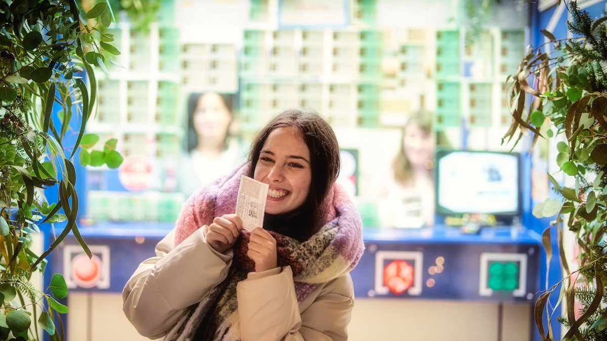 Anuncio de la Lotería de Segovia. E.M.