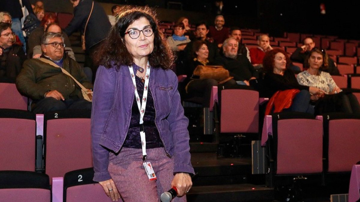Lidia Martín Merino, directora del trabajo sobre Agapito Marazuela. (J. M. LOSTAU)