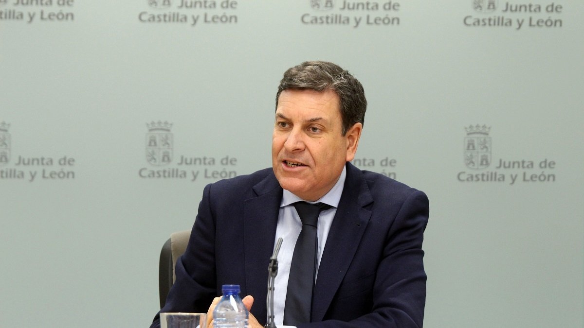 El portavoz de la Junta de Castilla y León y consejero de Economía y Hacienda, Carlos Fernández Carriedo.- ICAL