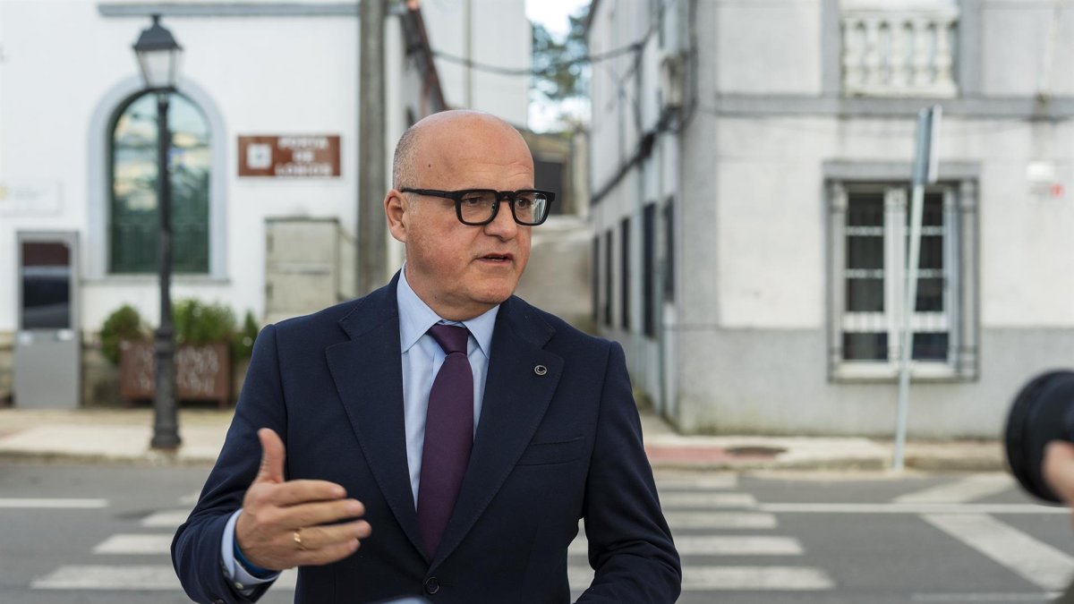 Manuel Baltar, presidente de la Diputación de Ourense. EUROPA PRESS.