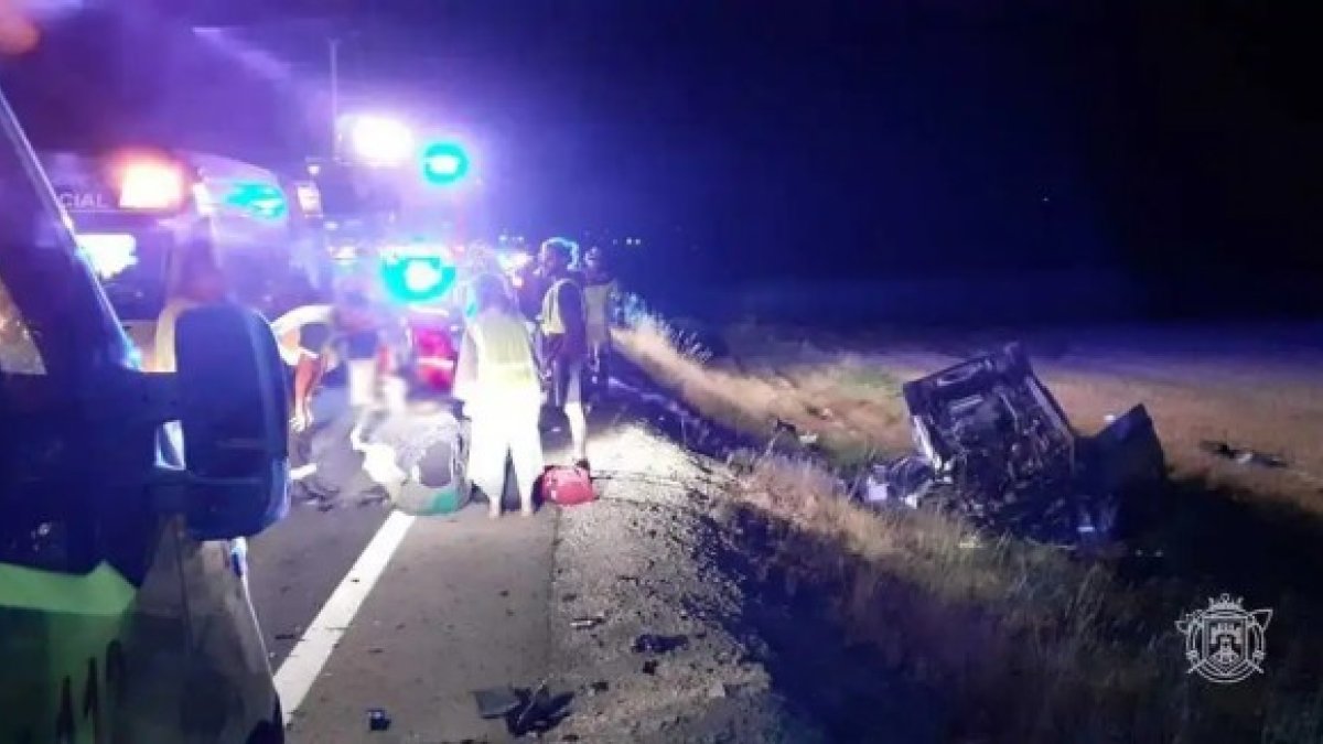 Imagen del accidente