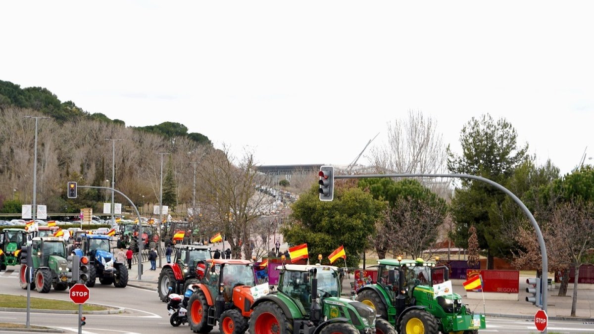 Tractorada en Castilla y León. ICAL