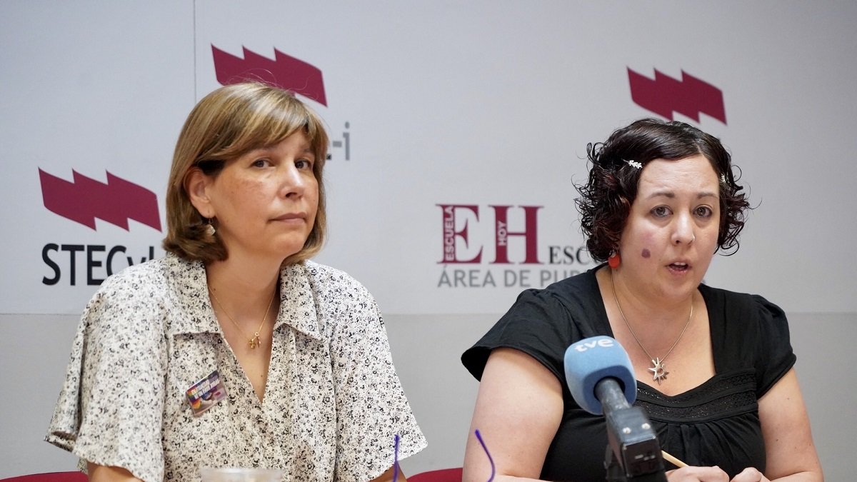 La portavoz de STECyL-i, Christina Fulconis, informa sobre el final del curso y las perspectivas para el próximo curso. -ICAL