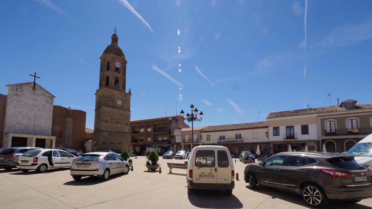 Mayorga, un municipio vallisoletano que se quedará sin parada de autobús. PHOTOGENIC