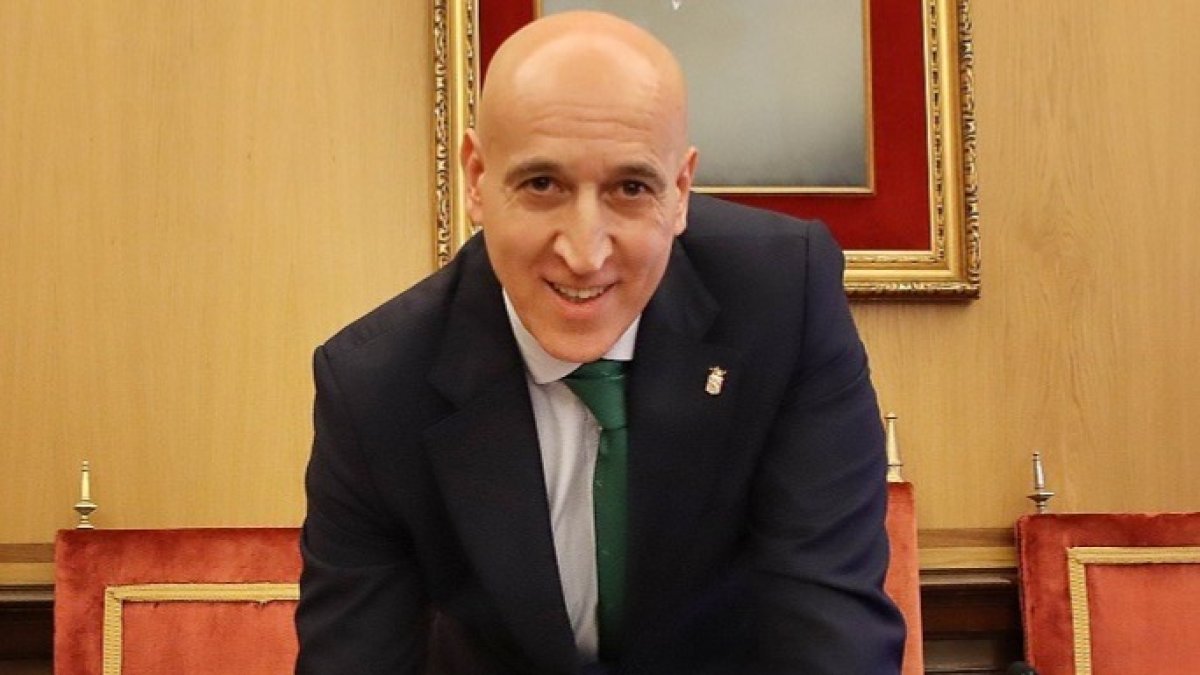 El alcalde de León, José Antonio Díez. ICAL