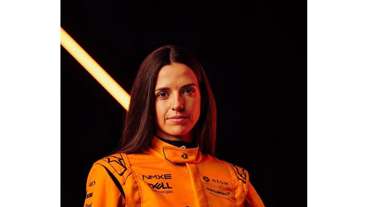 La piloto burgalesa Cristina Gutiérrez ficha por NEOM McLaren XE para la Extreme E 2024. -ICAL