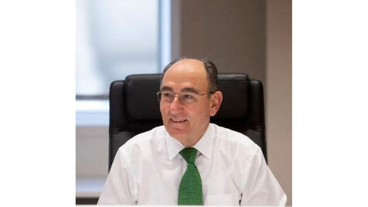 El presidente de Iberdrola, Ignacio Galán, presenta los resultados del primer semestre del año.- ICAL.